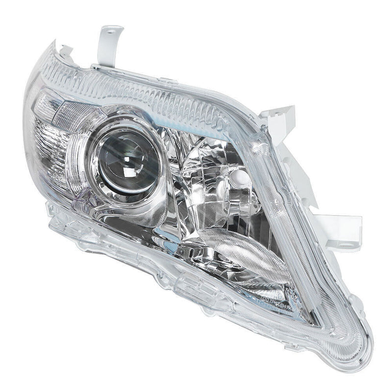 DURAFORCE Passenger Headlight For 2010-2011 Toyota Camry LE/XLE US Chrome Housing