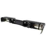 DURAFORCE Complete Rear Steel Bumper Assembly For 2009-2014 Ford F150 Truck Chrome