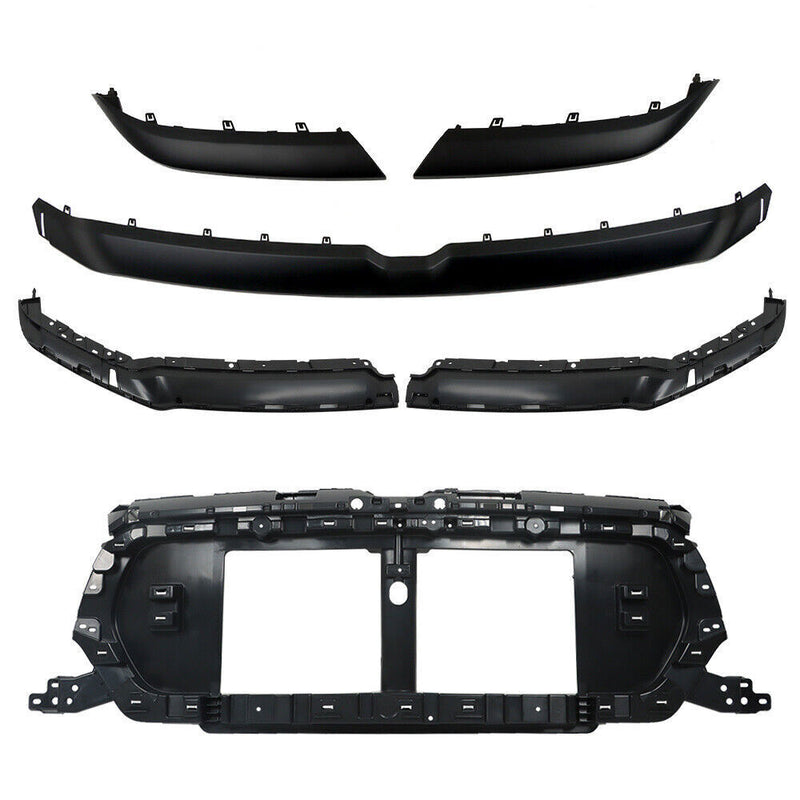 DURAFORCE Grille Base Bracket Support&Upper Grille Molding For 2019-2022 Ram 1500