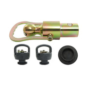 DURAFORCE 30000 lbs Capacity Gooseneck Ball & Safety Chain Kit For Ram Trucks
