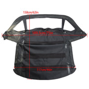 DURAFORCE Convertible Soft Top For 1972-1989 Mercedes R107 280sl 380sl 450sl 560sl