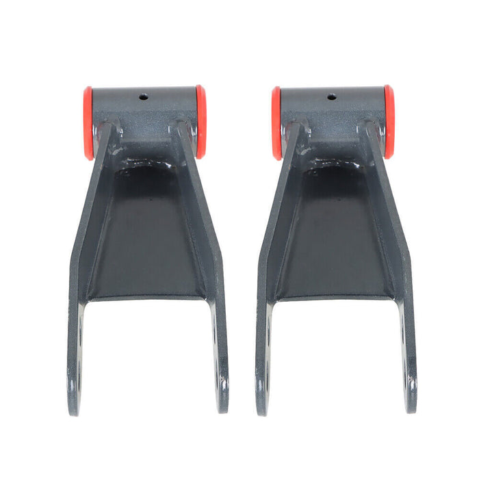 DURAFORCE 2" Rear Drop Shackle Lowering Kit For 1965-1972 Ford F100 2WD 2PCS