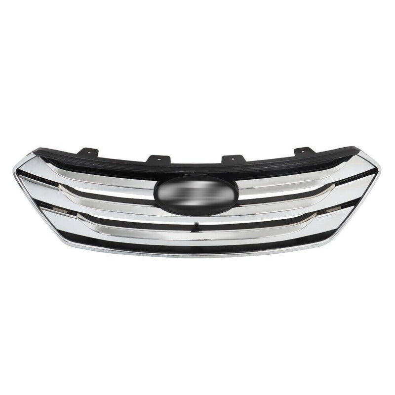 DURAFORCE Front Grille+Fog Light Bezels For Hyundai Santa Fe Sport 2013-2016 5 Pcs