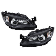DURAFORCE LH+RH Headlights For 2008-2011 Subaru Impreza Factory Headlamps Black