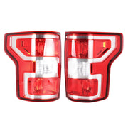 DURAFORCE LH+RH Side Rear Tail Light For 2018-2020 Ford F-150 Halogen Brake Lamp
