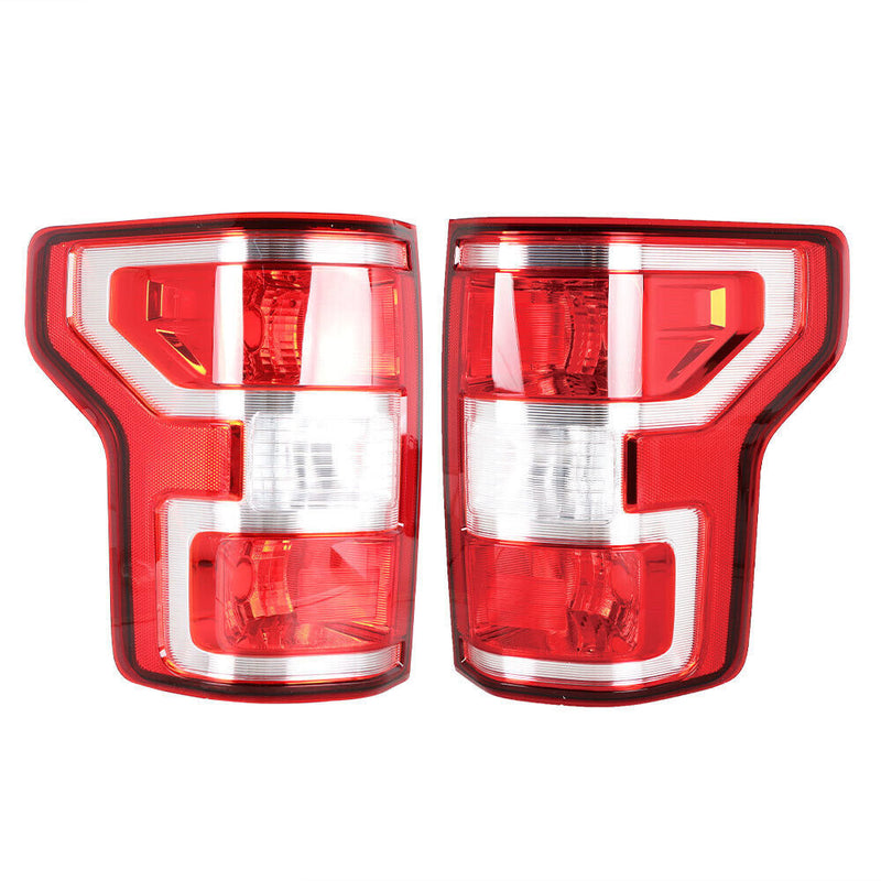DURAFORCE LH+RH Side Rear Tail Light For 2018-2020 Ford F-150 Halogen Brake Lamp