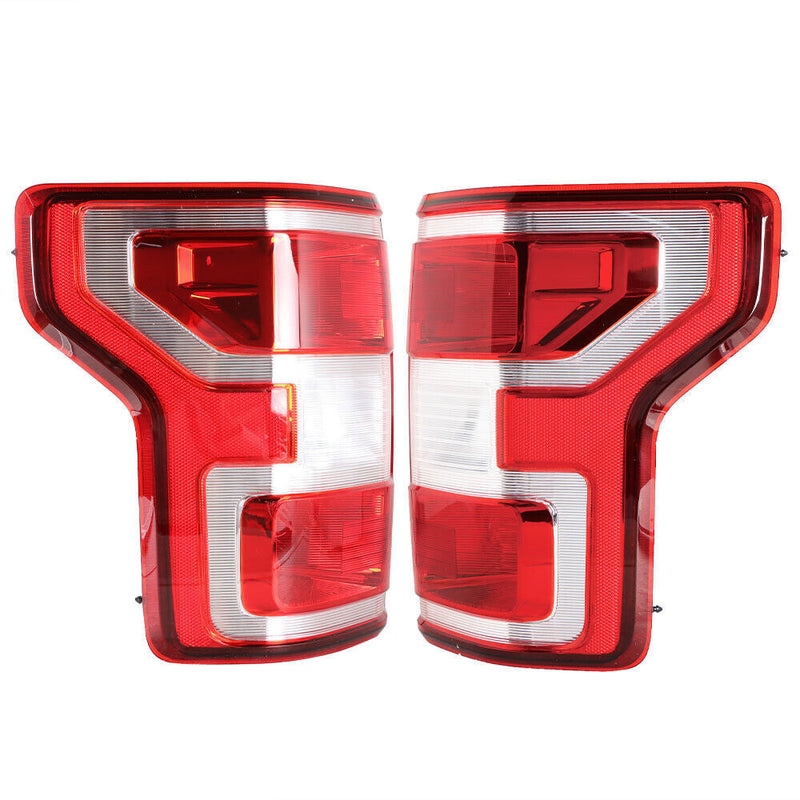 DURAFORCE LH+RH Side Rear Tail Light For 2018-2020 Ford F-150 Halogen Brake Lamp