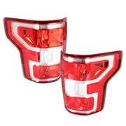 DURAFORCE LH+RH Side Rear Tail Light For 2018-2020 Ford F-150 Halogen Brake Lamp