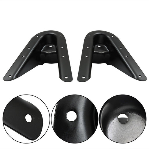 DURAFORCE 2PCS Front Rear Leaf Spring Shackle Hanger For 1973-1987 Chevy K10 K20