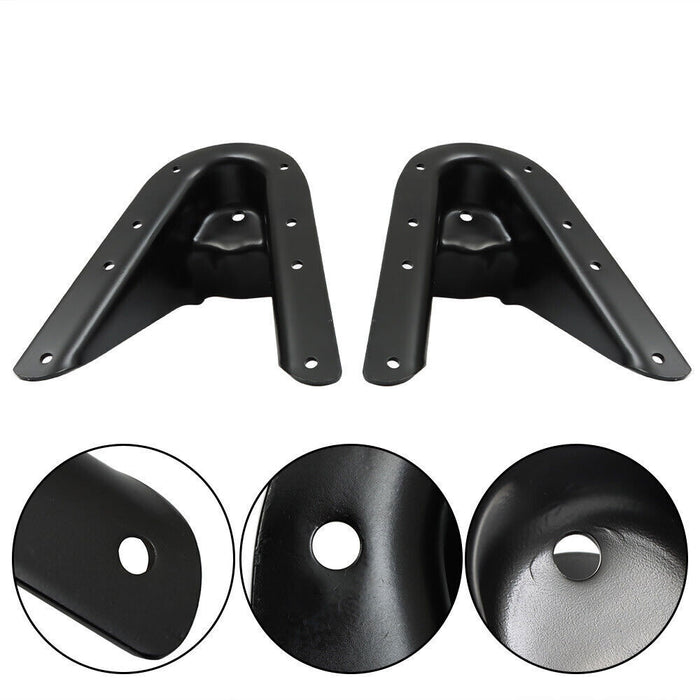 DURAFORCE 2PCS Front Rear Leaf Spring Shackle Hanger For 1973-1987 Chevy K10 K20