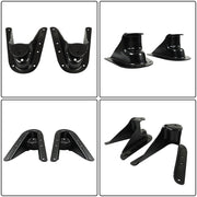 DURAFORCE 2PCS Front Rear Leaf Spring Shackle Hanger For 1973-1987 Chevy K10 K20