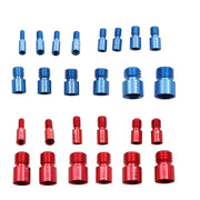 DURAFORCE Nut and Bolt Thread Checker - 26 PCS Nut and Bolt Gauges (12 Metric & 14 Inch)