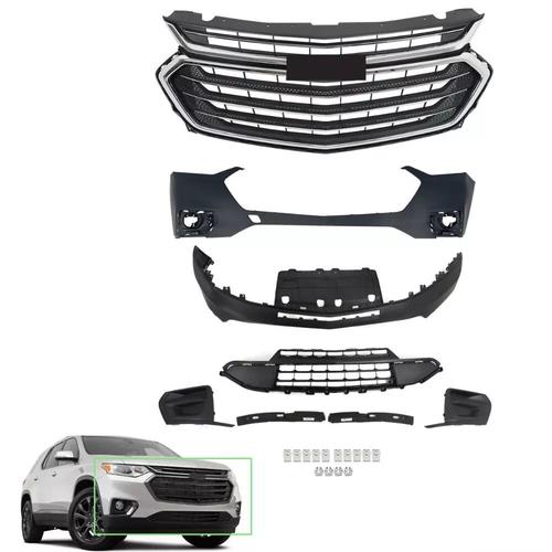 DURAFORCE Front Bumper Assembly For 2018-2021 Chevy Traverse W/o Fog Light