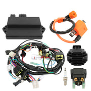 DURAFORCE Ignition Coil+CDI+Relay Regulator Wire Harness For Yamaha Raptor YFM350R 04-2013