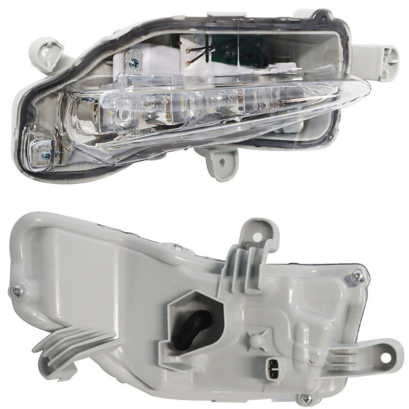 DURAFORCE RH+LH LED Bumper Fog Lights Driving Lamps For 2017-2019 Toyota Corolla