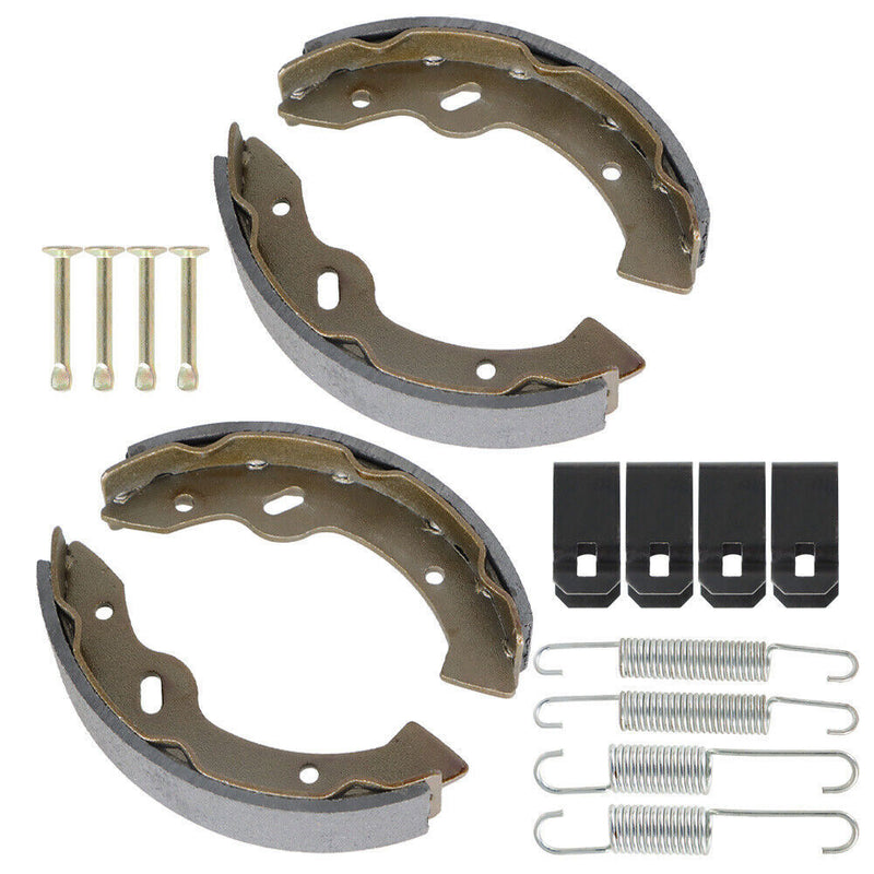 DURAFORCE Fit For Yamaha G1 G2 G3 G5 G8 Club Car Golf Cart Brake Shoes and Spring Kit