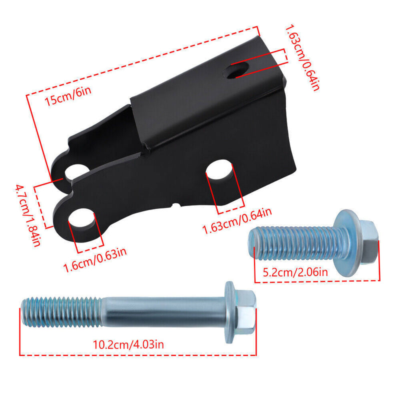 DURAFORCE Rear Shock Extender for Lowered Drop Trucks For 1973-1987 GMC Jimmy
