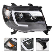 DURAFORCE Right+Left Headlights For 2005-2011 Toyota Tacoma LED Projector Factory