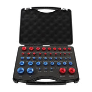 DURAFORCE 23 Inch & 21 Metric Nut Bolt Thread Checker Identifier Thread Gauge Box