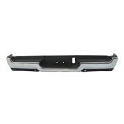 DURAFORCE Rear Bumper W/Sensor Hole For RAM 1500 2019-2023 W/O Dual Exhaust Chrome