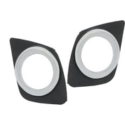 DURAFORCE Bumper Chrome Fog Lights For 2009-2012 Toyota RAV4 w/ Wiring & Switch