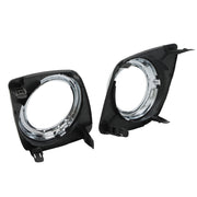 DURAFORCE Bumper Chrome Fog Lights For 2009-2012 Toyota RAV4 w/ Wiring & Switch