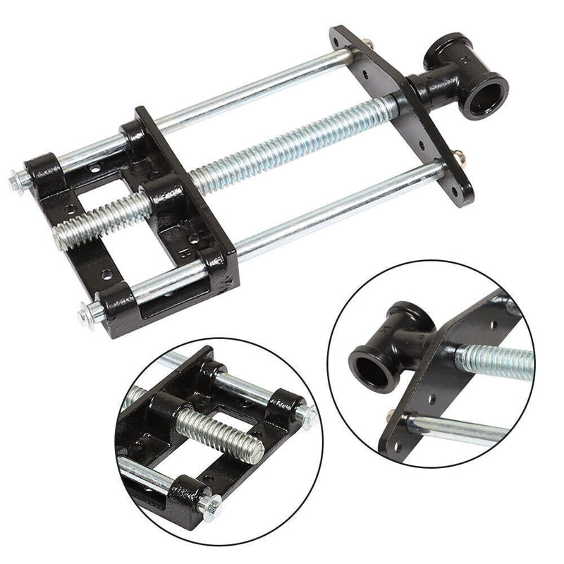 DURAFORCE 9 Inch Wood Bench Vise Woodworking Wood Working Bench Vice Tool Cast Iron