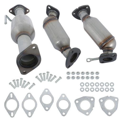 DURAFORCE Catalytic Converter For 2007-2017 Chevrolet Traverse GMC Acadia 3.6L 3pcs