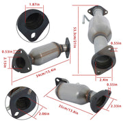 DURAFORCE Catalytic Converter For 2007-2017 Chevrolet Traverse GMC Acadia 3.6L 3pcs
