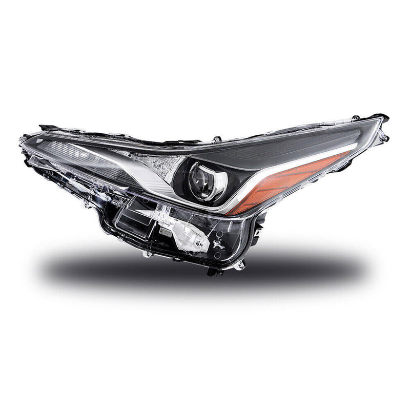 DURAFORCE Driver Left Headlight For 2019 2020 2021 2022 Toyota Prius LED Headlamps