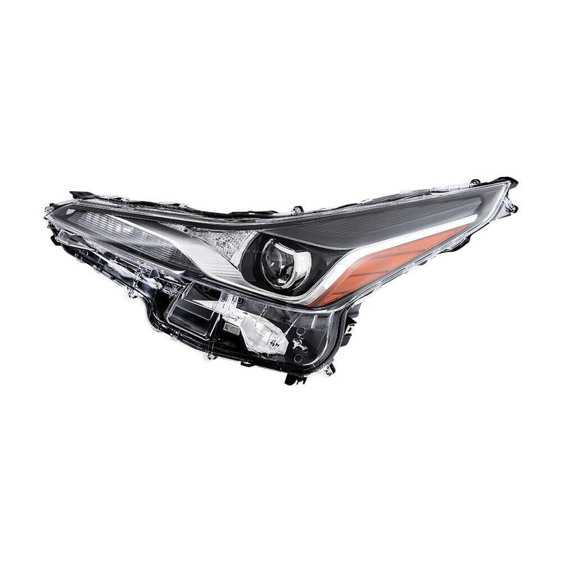 DURAFORCE Driver Left Headlight For 2019 2020 2021 2022 Toyota Prius LED Headlamps