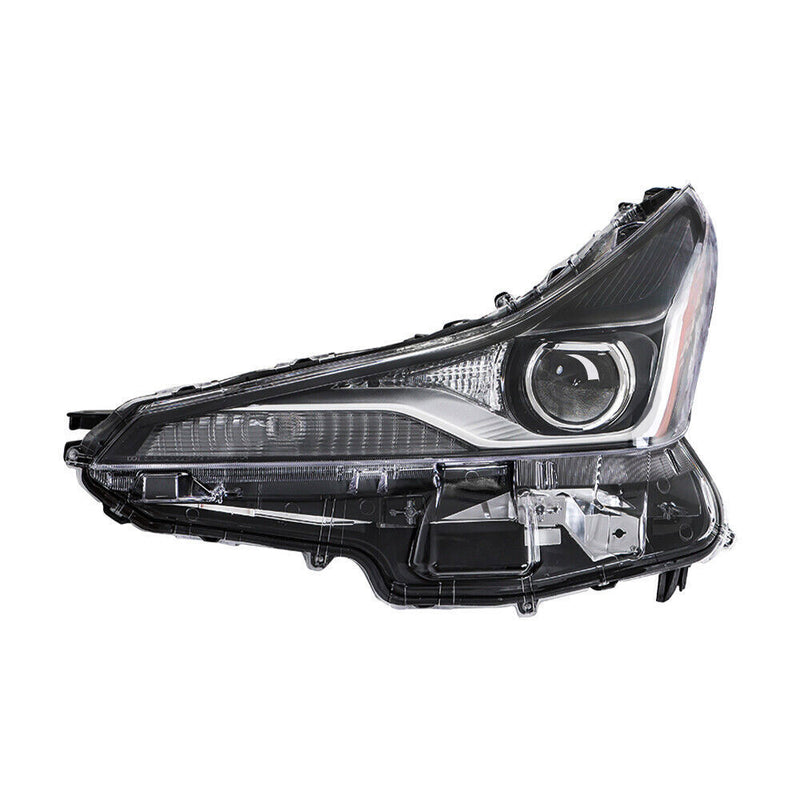 DURAFORCE Driver Left Headlight For 2019 2020 2021 2022 Toyota Prius LED Headlamps