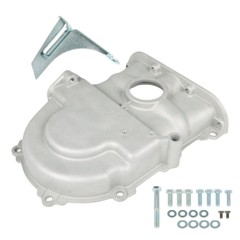 DURAFORCE For Ford FE Mercury 360 390 427 428 Silver Big Block Satin Timing Cover