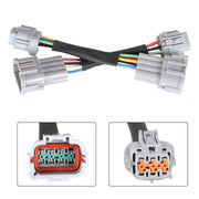 DURAFORCE Headlight Conversion Adapters Harness W/ 8-Wire Plug For 03-05 Nissan