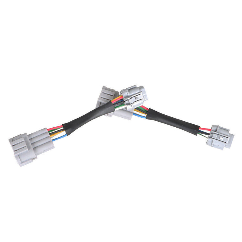 DURAFORCE Headlight Conversion Adapters Harness W/ 8-Wire Plug For 03-05 Nissan