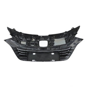 DURAFORCE Front Bumper Grille For 2019-2021 Honda Hrv Hr-v W/ Black Chrome Plastic