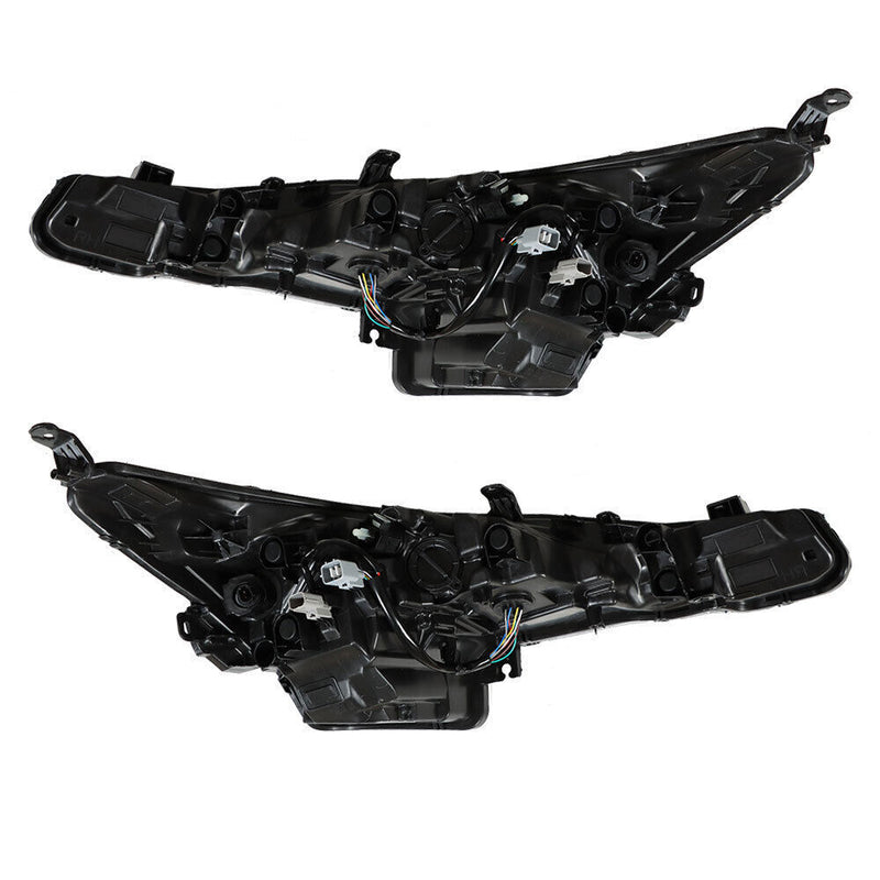 DURAFORCE Left+Right Headlight For 2020-2021 Toyota Corolla SE XSE LED Black