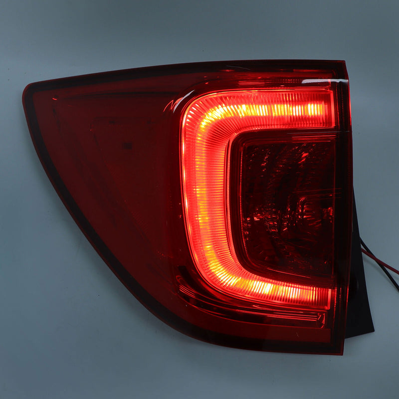 DURAFORCE Left Tail Light For 2016-2018 Honda Pilot/2022-2023 Passport EX-L Elite LED Type