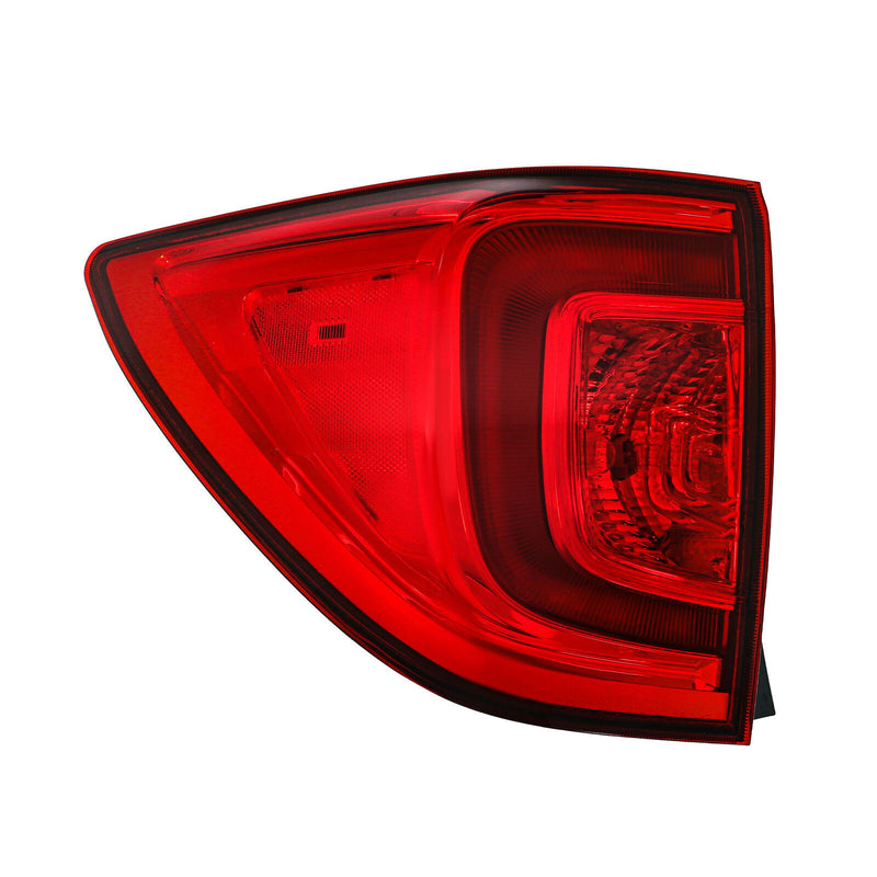 DURAFORCE Left Tail Light For 2016-2018 Honda Pilot/2022-2023 Passport EX-L Elite LED Type