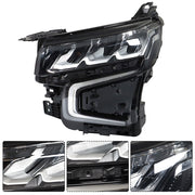 DURAFORCE Left Headlight For 2021-23 Chevy Tahoe/Suburban Full LED Clear Lens