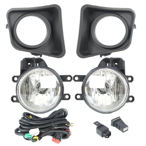DURAFORCE Left+Right Fog Lights For 2014-2021 Toyota Tundra Bumper Lamps W/Switch