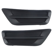DURAFORCE Left+Right Side Fog Light Cover For 2013-2015 Honda Accord Sedan Black