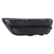 DURAFORCE Left+Right Side Fog Light Cover For 2013-2015 Honda Accord Sedan Black