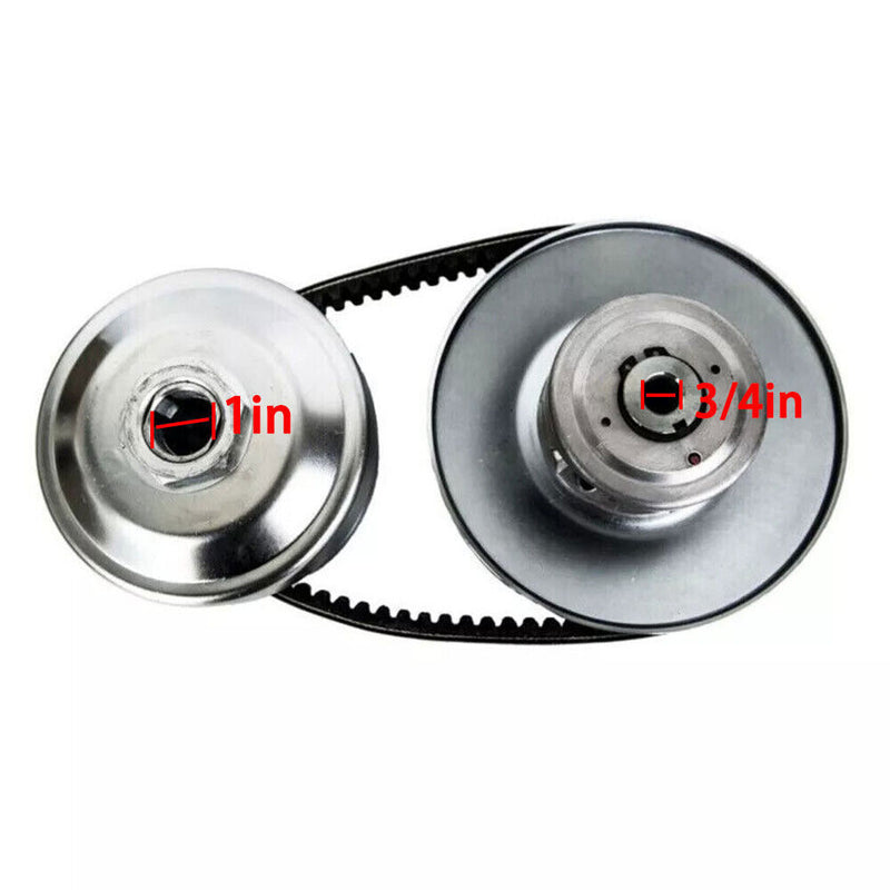 DURAFORCE 40 Series Torque Converter 3/4"Driven 1" Driver Clutch Kit 8 -16HP and Belt