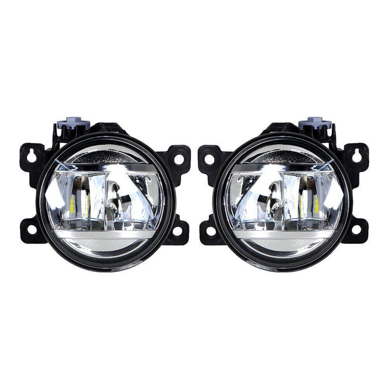DURAFORCE Left+Right LED Fog Lights For 2017-2021 Honda Civic Sedan W/Cable Switch