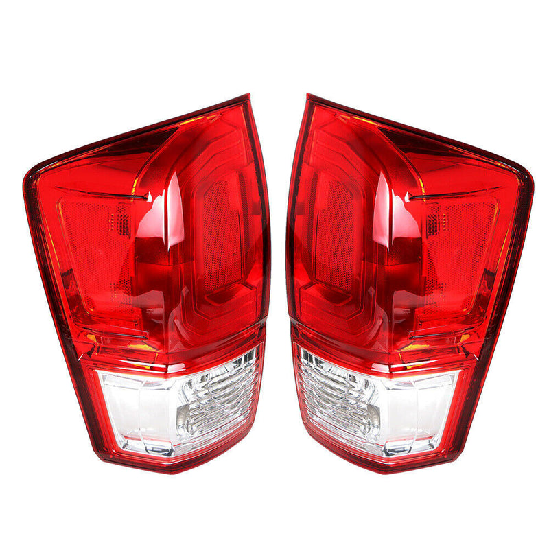 DURAFORCE Rear Tail Lights Lamp For 2016-2019 Toyota Tacoma SR SR5 Left+Right Side