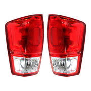 DURAFORCE Rear Tail Lights Lamp For 2016-2019 Toyota Tacoma SR SR5 Left+Right Side