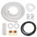 DURAFORCE 25 Feet Install Kit Fit For Mini Split Heat Pump Systems 1/4" - 3/8" Dia. New