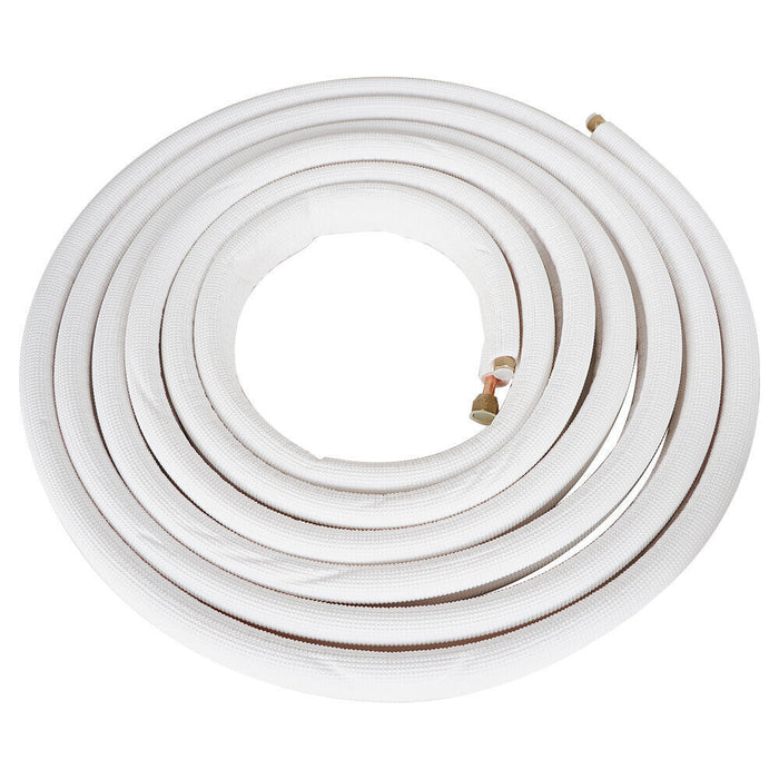 DURAFORCE 25 Feet Install Kit Fit For Mini Split Heat Pump Systems 1/4" - 3/8" Dia. New