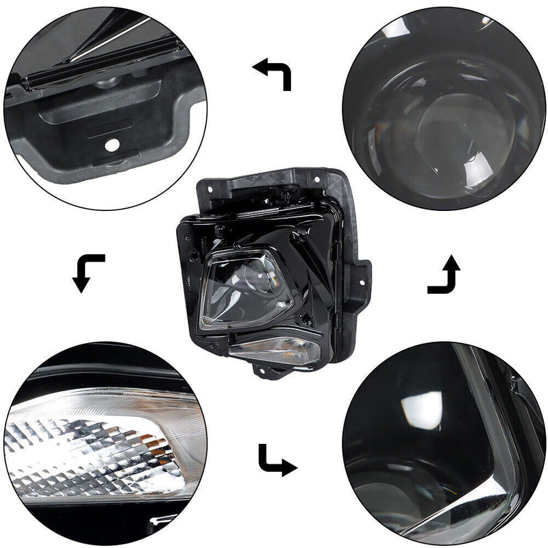 DURAFORCE Left Headlight For 2019 2020 2021 Chevy Blazer Headlamp HID/Xenon Type